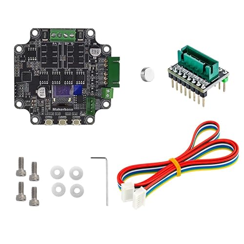 MKS SERVO57C PCBA NEMA23 Schrittmotor-Treiber mit geschlossener Schleife verhindert Verlust von Schritten für automatische Schreibmaschine, CNC-3D-Drucker, Gen L, FOC, leise und effizient RS485 von HOCENWAY