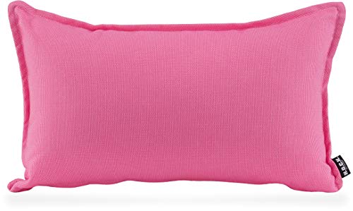 HOCK Caribe Outdoor Kissen inkl. Füllung 50x30cm wasserabweisend/lichtecht (6-7) für den Garten (50x30cm, Pink Fuchsia) von HOCK