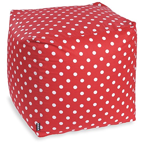 HOCK Bean Cube 40x40x40cm Punkte rot von HOCK