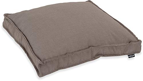 HOCK Caribe Outdoor Sitzkissen CLOU Stuhlkissen wasserabweisend/lichtecht (6-7) 50x50x5cm Taupe-Tabacco von HOCK