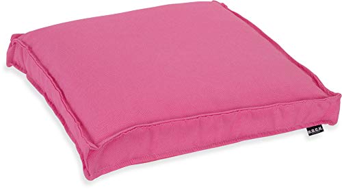 HOCK Caribe Outdoor Sitzkissen CLOU Stuhlkissen wasserabweisend/lichtecht (6-7) 50x50x5cm pink Fuchsia von HOCK