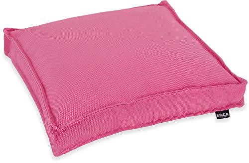 HOCK Caribe Outdoor Sitzkissen CLOU Stuhlkissen wasserabweisend/lichtecht (6-7) 40x40x5cm pink von HOCK