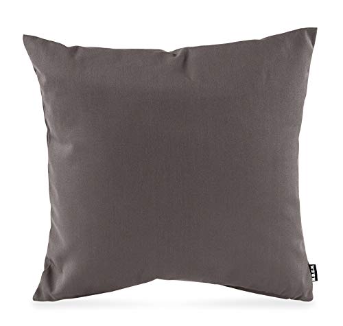 HOCK Classic Uni Outdoor Kissen inkl. Füllung 70x70cm grau von HOCK