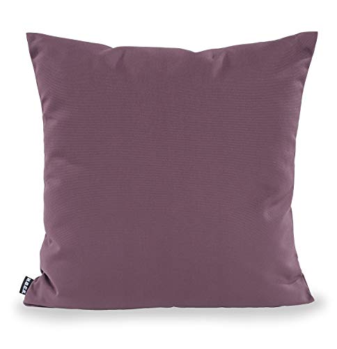 HOCK Classic Uni Outdoor Kissen inkl. Füllung 70x70cm brombeer von HOCK