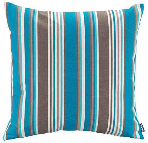 HOCK Kissen inkl. Füllung Outdoor Yucatan (50x50cm, blau) von HOCK