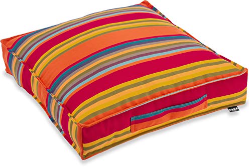 HOCK Matratzenkissen Outdoor Yucatan (50x50x10cm, Orange) von HOCK