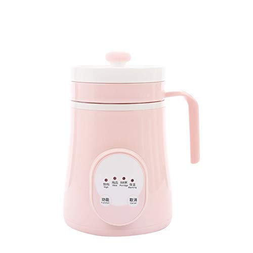 HODAGES Wasserkocher 600aml Mini Multifunktions Wasserkocher Gesundheitserhaltende Keramik Gekochter Tee Dessertsuppe Brei Warmer Wasserkocher 220v von HODAGES
