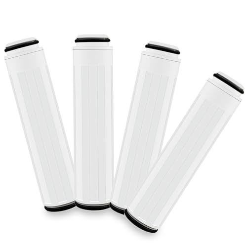 HODSEUKIN Duschfilter-Ersatz-Kartusche für Feelso Handbrausekopf, 4 Stück, mehrstufige Wasserenthärter-Filter für hartes Wasser (4 Stück) von HODSEUKIN