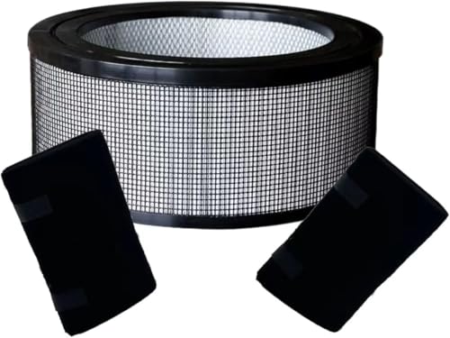 HODSEUKIN Ersatz 20500 H13 HEPA-Filter kompatibel mit Honeywell 10500 17000 17005 Luftreiniger, (1 HEPA + 2 Carbon-Vorfilter) von HODSEUKIN