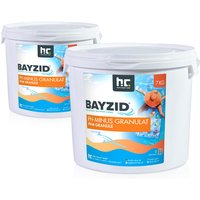 2x 7 kg BAYZID® pH Minus Granulat für den Pool von HÖFER CHEMIE GMBH