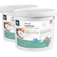 Höfer Chemie Gmbh - 2x 5 kg Natron Backsoda Natriumhydrogencarbonat in Lebensmittelqualität Höfer Chemie Gmbh - 2x 5 kg Natron Backsoda Natriumhydrogencarbonat in Lebensmittelqualität von HÖFER CHEMIE GMBH