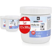 Microactiv - 12x 300 g ® Entkalker Tabs für Kaffeemaschinen & Haushaltsgeräte von MICROACTIV