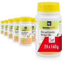 Microactiv - 24x 160 g ® Obst & Gemüse Reiniger Tabs von MICROACTIV