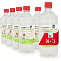 Höfer Chemie Gmbh - 30x 1 l flambiol® Premium Brenngel von HÖFER CHEMIE GMBH