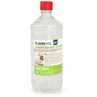 Höfer Chemie Gmbh - flambiol® Premium Brenngel 1 l aus Bioethanol für Tischfeuer Ethanol Kamin Feuerstelle von HÖFER CHEMIE GMBH