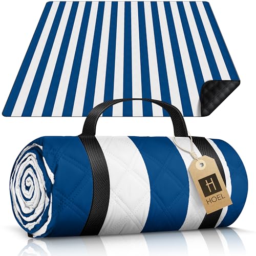 HOEL Picknickdecke 200x200 cm wasserabweisend + isoliert - Strandmatte gepolstert XXL - Picknickdecken - Outdoor Stranddecke für Picknick Camping Strand - Picnic Blanket HOEL Picknickdecke 200x200 cm wasserabweisend + isoliert - Strandmatte gepolstert XXL - Picknickdecken - Outdoor Stranddecke für Picknick Camping Strand - Picnic Blanket von HOEL
