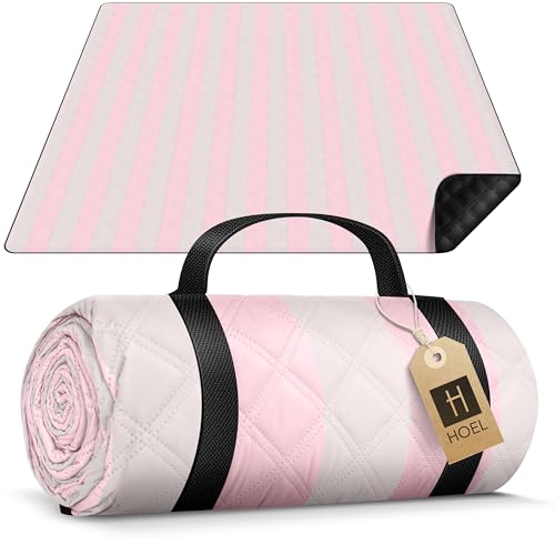 HOEL Picknickdecke 200x200 cm wasserabweisend + isoliert - Strandmatte gepolstert XXL - Picknickdecken - Outdoor Stranddecke für Picknick Camping Strand - Picnic Blanket HOEL Picknickdecke 200x200 cm wasserabweisend + isoliert - Strandmatte gepolstert XXL - Picknickdecken - Outdoor Stranddecke für Picknick Camping Strand - Picnic Blanket von HOEL