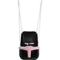 Babyschaukel Kinderschaukel Schaukel Kunststoff, schwarz rosa - 4032 - Hörby Bruk von HÖRBY BRUK