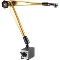 Hörger&gässler - hg Hydraulisches Magnet-Messstativ (mit Fuß) mit mechanischer Feineinstellung am Uhrenhalter, Ausladung: 550 mm von HÖRGER & GÄSSLER