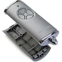 Hörmann - Handsender Cover HSE4BS Silber Optik 4510787 Leer Gehäuse ohne Batterie von HÖRMANN