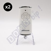 Hse 4 bs Weiss Hochglanz - 2er-Set 4-Kanal Fernbedienung für BiSecur Antrieb - Referenz : 4511565 - Frequenz : 868 MHz - Hörmann Hse 4 bs Weiss Hochglanz - 2er-Set 4-Kanal Fernbedienung für BiSecur Antrieb - Referenz : 4511565 - Frequenz : 868 MHz - Hörmann von HÖRMANN