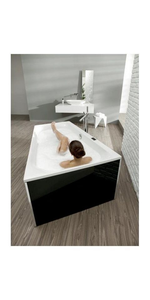 HOESCH Badewanne Trapez-Badewanne THASOS 1750 x 1100 x 490 mm, rechte Ausführung weiß HOESCH Badewanne Trapez-Badewanne THASOS 1750 x 1100 x 490 mm, rechte Ausführung weiß von HOESCH