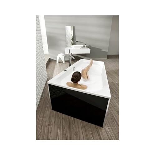 Hoesch THASOS Trapez-Badewanne 1750 x 1100 mm, rechts weiß von HOESCH