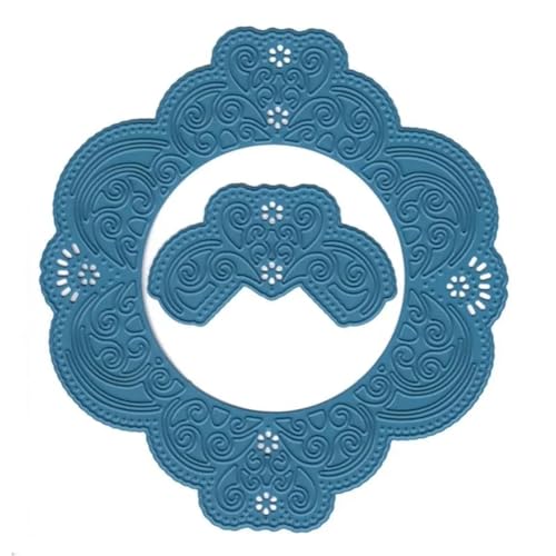 11,2 x 10,4 cm Rahmenrand-Stanzformen-Set aus Metall, Dekoration, Scrapbooking, Prägeschablone, Prägeschablone von HOFALUYUSUN