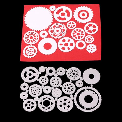 15,8 x 9,7 cm Schrauben-Metall-Stanzformen für Kartenherstellung, Stanzschablonen für Scrapbooking, Fotoalbum, dekorative Prägeschablone 15,8 x 9,7 cm Schrauben-Metall-Stanzformen für Kartenherstellung, Stanzschablonen für Scrapbooking, Fotoalbum, dekorative Prägeschablone von HOFALUYUSUN