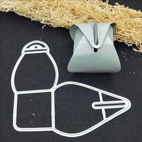 16 x 14 cm große Metall-Stahl-Schablone für Hochzeiten, Süßigkeiten, Scrapbooking, Album, Karten, Fotos, Dekoration, Prägeschablone von HOFALUYUSUN