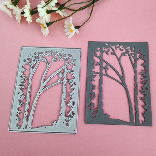 9,2 x 6,8 cm großer rechteckiger Bilderrahmen aus Metall für Scrapbooking, Basteln, Kartenherstellung, Papieralbum-Dekoration von HOFALUYUSUN