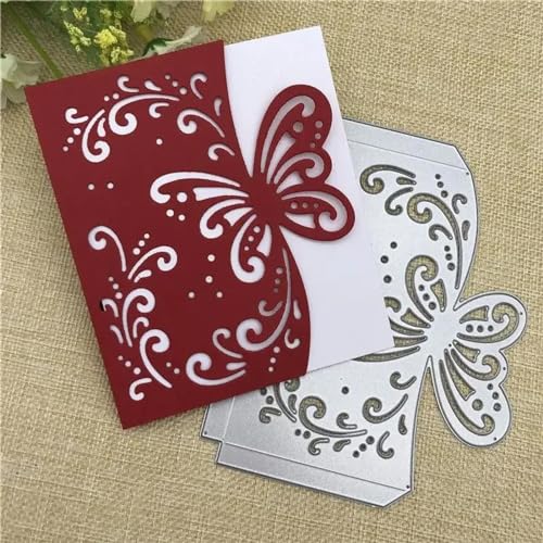 Metall-Stanzschablone für Scrapbooking, Papierprägewerkzeuge, Basteldekoration, 13,7 x 10,7 cm Metall-Stanzschablone für Scrapbooking, Papierprägewerkzeuge, Basteldekoration, 13,7 x 10,7 cm von HOFALUYUSUN