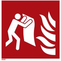 Brandschutzzeichen Feuerlöschdecke, Typ: 11200 von HOFFMANN