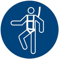 Gebotszeichen Auffanggurt benutzen, Typ: 04100 Gebotszeichen Auffanggurt benutzen, Typ: 04100 von HOFFMANN