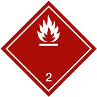 Gefahrgutkennzeichen Entzündbare Gase, Typ: 04100 Gefahrgutkennzeichen Entzündbare Gase, Typ: 04100 von HOFFMANN