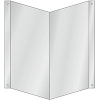 Nasenschild Wandmontage für vier Symbole, Typ: 01200 von HOFFMANN