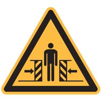 Warnzeichen Warnung vor Quetschengefahr, Typ: 04100 Warnzeichen Warnung vor Quetschengefahr, Typ: 04100 von HOFFMANN