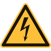 Warnzeichen Warnung vor elektrischer Spannung, Typ: 01100 von HOFFMANN