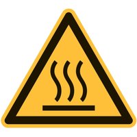 Warnzeichen Warnung vor heißer Oberfläche, Typ: 04200 von HOFFMANN