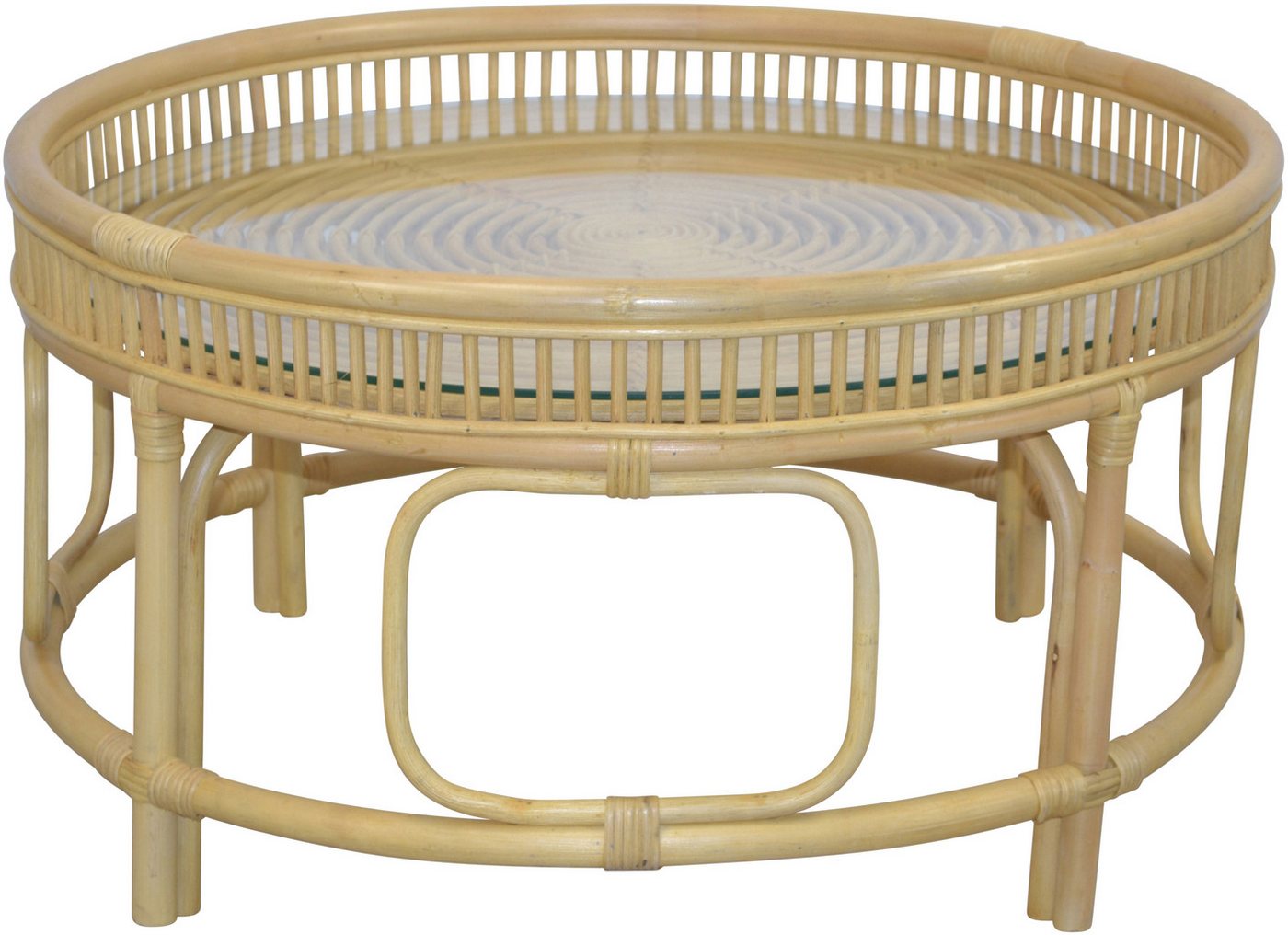 HOFMANN LIVING AND MORE Couchtisch, Rattan-Couchtisch mit oder ohne Glasplatte lieferbar HOFMANN LIVING AND MORE Couchtisch, Rattan-Couchtisch mit oder ohne Glasplatte lieferbar von HOFMANN LIVING AND MORE