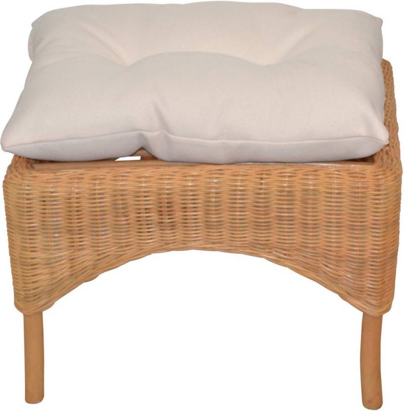 HOFMANN LIVING AND MORE Sitzhocker (1 St., Inklusive Sitzkissen), Hocker mit Kissen von HOFMANN LIVING AND MORE