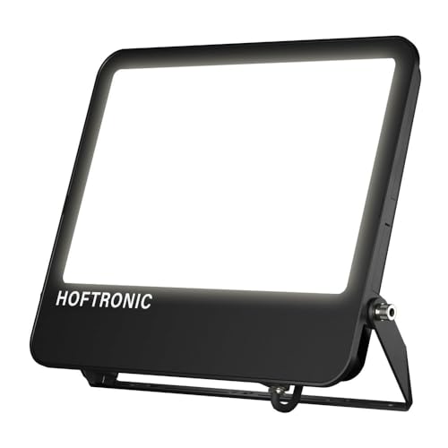 HOFTRONIC™ - Luxor V2 - LED Strahler 160lm/W - Super Hell 200 Watt 32000 Lumen - IP65 Wasserdicht - 4000K Neutralweiß - UGR <15 Blendfrei - LED Außenstrahler Scheinwerfer von HOFTRONIC