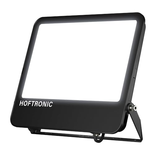 HOFTRONIC™ - Luxor V2 - LED Strahler 160lm/W - Super Hell 200 Watt 32000 Lumen - IP65 Wasserdicht - 6500K Tageslichtweiß - UGR <15 Blendfrei - LED Außenstrahler Scheinwerfer von HOFTRONIC