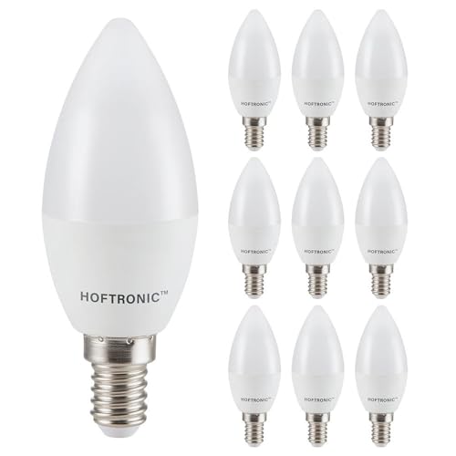 HOFTRONIC - 10X LED E14 Glühbirne - 2,9 Watt 250 lumen - 4000K Neutralweiß - Lampen E14 Kleine Fassung - Ersetzt 35 Watt - Leuchtmittel E14 - C37 Kerzenlampen HOFTRONIC - 10X LED E14 Glühbirne - 2,9 Watt 250 lumen - 4000K Neutralweiß - Lampen E14 Kleine Fassung - Ersetzt 35 Watt - Leuchtmittel E14 - C37 Kerzenlampen von HOFTRONIC