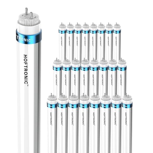 HOFTRONIC - 25er Set LED Röhre 60cm 9 Watt 1260 Lumen 140lm/W Super Bright T8 G13 LED Leuchtstoffröhre Flimmerfrei Neutralweiß 4000K Tube Röhrenlampe Lebensdauer: 50.000 Brennstunden 5 Jahre Garantie von HOFTRONIC