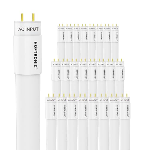 HOFTRONIC - 25er set LED Röhre 60cm 9 Watt T8 G13 LED Leuchtstoffröhre Flimmerfrei Neutralweiß 4000K Tube Röhrenlampe 990 Lumen Lebensdauer: 30.000 Stunden 110lm/W Bright von HOFTRONIC