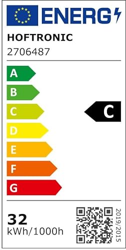 HOFTRONIC - 4er Pack LED Feuchtraumleuchte 150cm IP65-32W 5120 Lumen - (160lm/W) 4000K Neutralweiß - Verknüpfbar - Kellerleuchte, Nassraumleuchte - Feuchtraum Wannenleuchte von HOFTRONIC