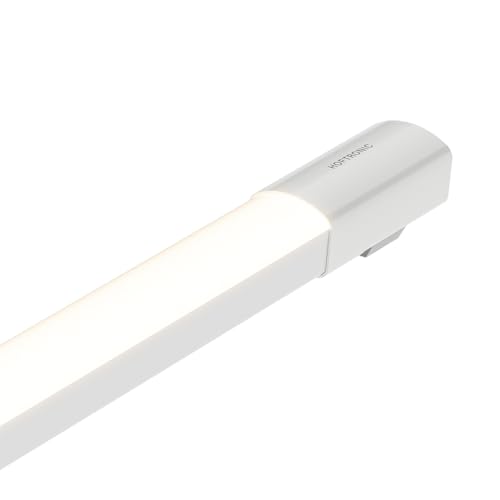 HOFTRONIC LED Feuchtraumleuchte 150cm IP65-48W 4800 Lumen - 4000K Neutralweiß - Flimmerfrei - Ultraflach 32mm - Kellerleuchte, Nassraumleuchte - Feuchtraum Wannenleuchte von HOFTRONIC