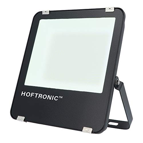 HOFTRONIC - LED Strahler Außen 100W 16000 Lumen 160lm/W 6400K Kaltweiß LED Flutlicht Außenleuchte Super Bright LED Fluter Außenstrahler IP65 LED Scheinwerfer 5 jahre Garantie von HOFTRONIC