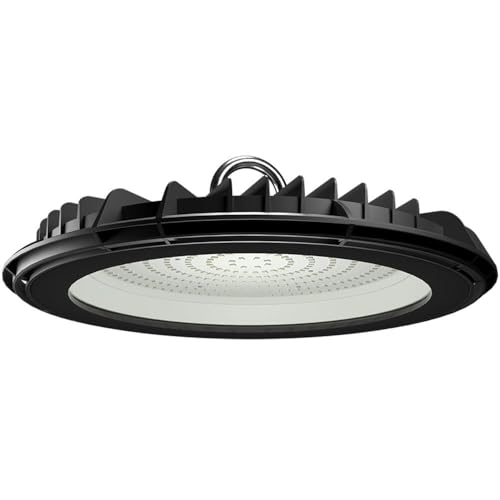 HOFTRONIC Pluto - LED High Bay 150W - 15.000 Lumen - 4000K neutralweiß - IP65 Wasserdicht - UFO Flimmerfrei - Hallenstrahler für Lagerhallen, Werkstatt & Industriebeleuchtug HOFTRONIC Pluto - LED High Bay 150W - 15.000 Lumen - 4000K neutralweiß - IP65 Wasserdicht - UFO Flimmerfrei - Hallenstrahler für Lagerhallen, Werkstatt & Industriebeleuchtug von HOFTRONIC